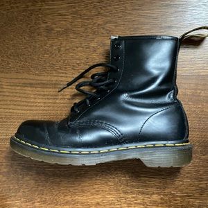 Doc Martens | 1460 Smooth Black Leather Lace-Up Boots